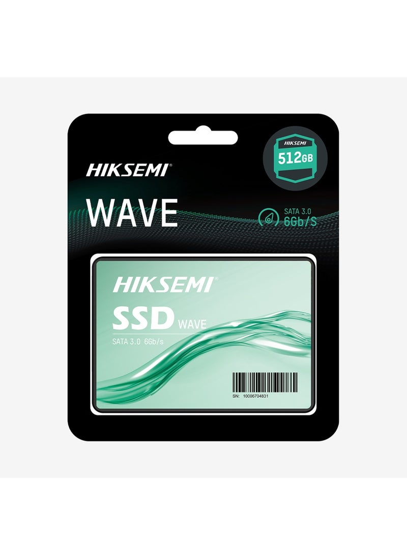 هيكسيمي محرك أقراص الحالة الصلبة الداخلي HIKSEMI بسعة 512 جيجابايت بتقنية 3D NAND، مقاس 2.5 بوصة، SATA III، بسرعة تصل إلى 530 ميجابايت/ثانية - Image 1